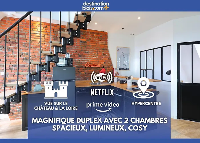 Duplex Elegant Et Lumineux Avec Vue Sur Le Chateau